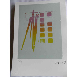 Andy Warhol Litografia off set edizioa 125 cm 35x50