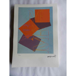 Andy Warhol Off set lithograph edition 125 cm 35x50