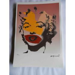 Andy Warhol Lithographie Off-Set-Edition 125 cm 35x50