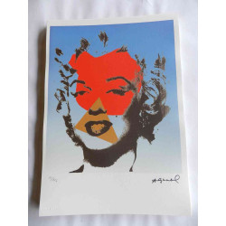 Andy Warhol Lithographie Off-Set-Edition 125 cm 35x50