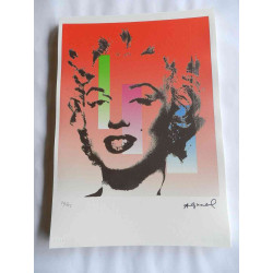 Litografia Andyho Warhola offsetová edícia 125 cm 35x50