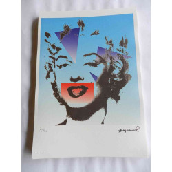 Andy Warhol Litografia off set editie 125 cm 35x50