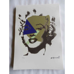 Andy Warhol Litografia off set edició 125 cm 35x50