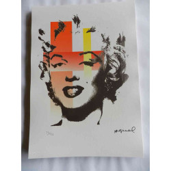 Andy Warhol Litografia off set edició 125 cm 35x50