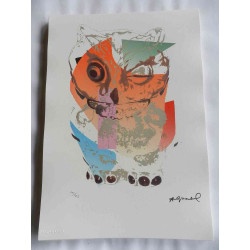 Andy Warhol Litografia edição off set 125 cm 35x50