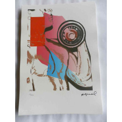 Andy Warhol Off set lithograph edition 125 cm 35x50