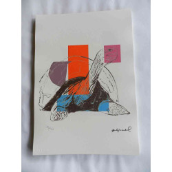 Litografia Andyho Warhola offsetová edícia 125 cm 35x50
