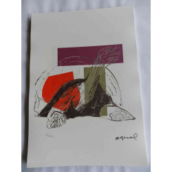 Litografie Andyho Warhola ofsetová edice 125 cm 35x50