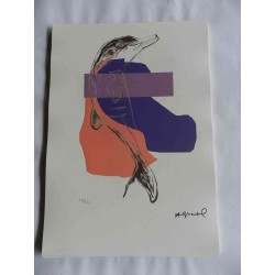 Andy Warhol Litografia off set edizione 125 cm 35x50