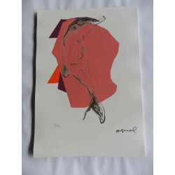 Andy Warhol Litografia off set edizione 125 cm 35x50