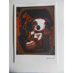 Andy Warhol Litografía edición off set 125 cm 35x50