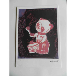 Andy Warhol Litografía edición off set 125 cm 35x50