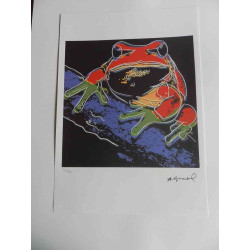 Andy Warhol Lithographie Off-Set-Edition 125 cm 35x50