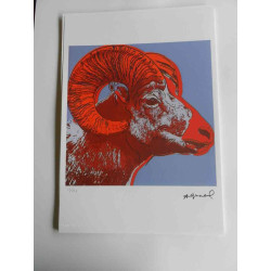 Andy Warhol Lithografie off-set editie 125 cm 35x50