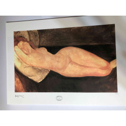 Amedeo Modigliani litho off set 50x70 cm Archief Parijs