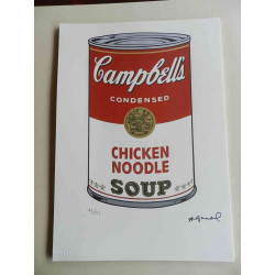 Andy Warhol Lithographie Off-Set-Edition 125 cm 35x50