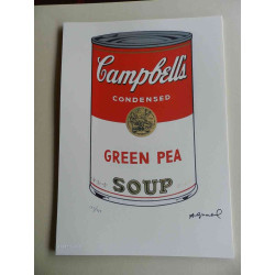 Andy Warhol Off set lithograph edition 125 cm 35x50
