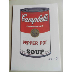 Andy Warhol Lithographie Off-Set-Edition 125 cm 35x50