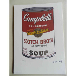Andy Warhol Litografía offset edición 125 cm 35x50