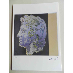 Andy Warhol Lithographie Off-Set-Edition 125 cm 35x50
