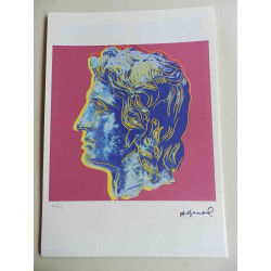 Andy Warhol Lithographie Off-Set-Edition 125 cm 35x50