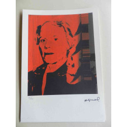 Andy Warhol Litografia off set edizione 125 cm 35x50