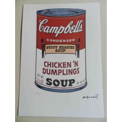 Andy Warhol Litografia off set editie 125 cm 35x50