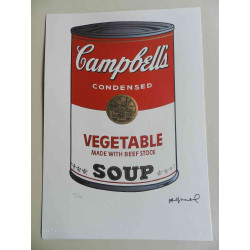 Andy Warhol Off set lithograph edition 125 cm 35x50