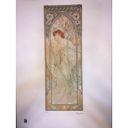 Set de litografía Alphonse Mucha 50x70 cm