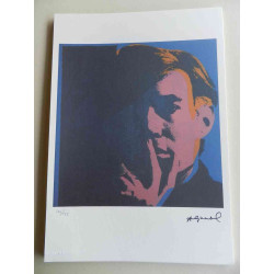 Andy Warhol Litografia off set edició 125 cm 35x50