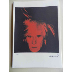 Andy Warhol Litografía offset edición 125 cm 35x50