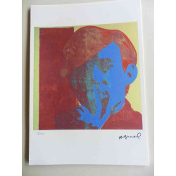Litografie Andyho Warhola ofsetová edice 125 cm 35x50