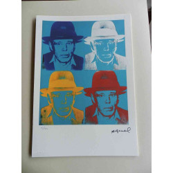 Andy Warhol Litografía offset edición 125 cm 35x50