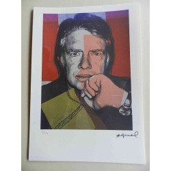 Andy Warhol Litografia edição off set 125 cm 35x50