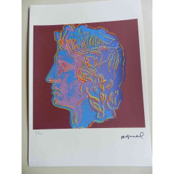 Andy Warhol Litografía edición off set 125 cm 35x50