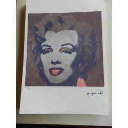Litografie Andyho Warhola ofsetová edice 125 cm 35x50