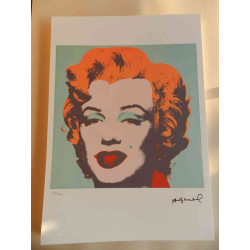 Andy Warhol Litografia off set edició 125 cm 35x50