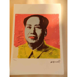 Andy Warhol Litografía offset edición 125 cm 35x50