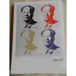 Andy Warhol Litografia, wydanie off-setowe 125 cm 35x50