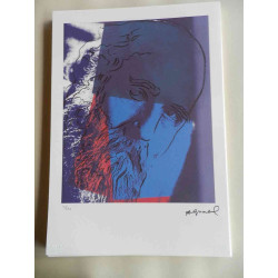 Andy Warhol Lithographie édition hors set 125 cm 35x50