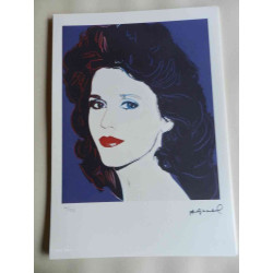 Andy Warhol Litografia off set edició 125 cm 35x50
