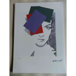 Andy Warhol Litografía offset edición 125 cm 35x50