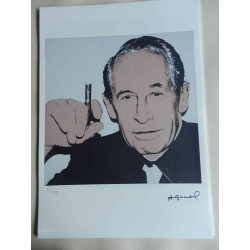Andy Warhol Lithographie édition hors set 125 cm 35x50