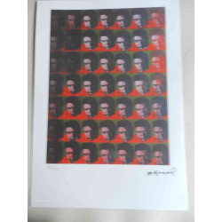 Andy Warhol Litografia off set editie 125 cm 35x50