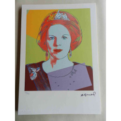 Andy Warhol Lithographie édition hors set 125 cm 35x50