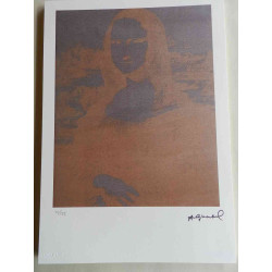Andy Warhol Litografia edição off set 125 cm 35x50