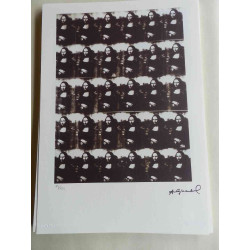 Andy Warhol Litografía edición off set 125 cm 35x50