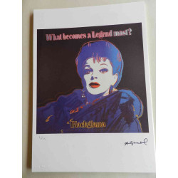 Litografia Andyho Warhola offsetová edícia 125 cm 35x50