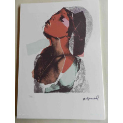 Andy Warhol Off set lithograph edition 125 cm 35x50
