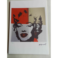 Litografia Andyho Warhola offsetová edícia 125 cm 35x50